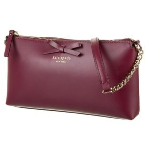 Kate Spade Wine Colored Crossbody Bag
